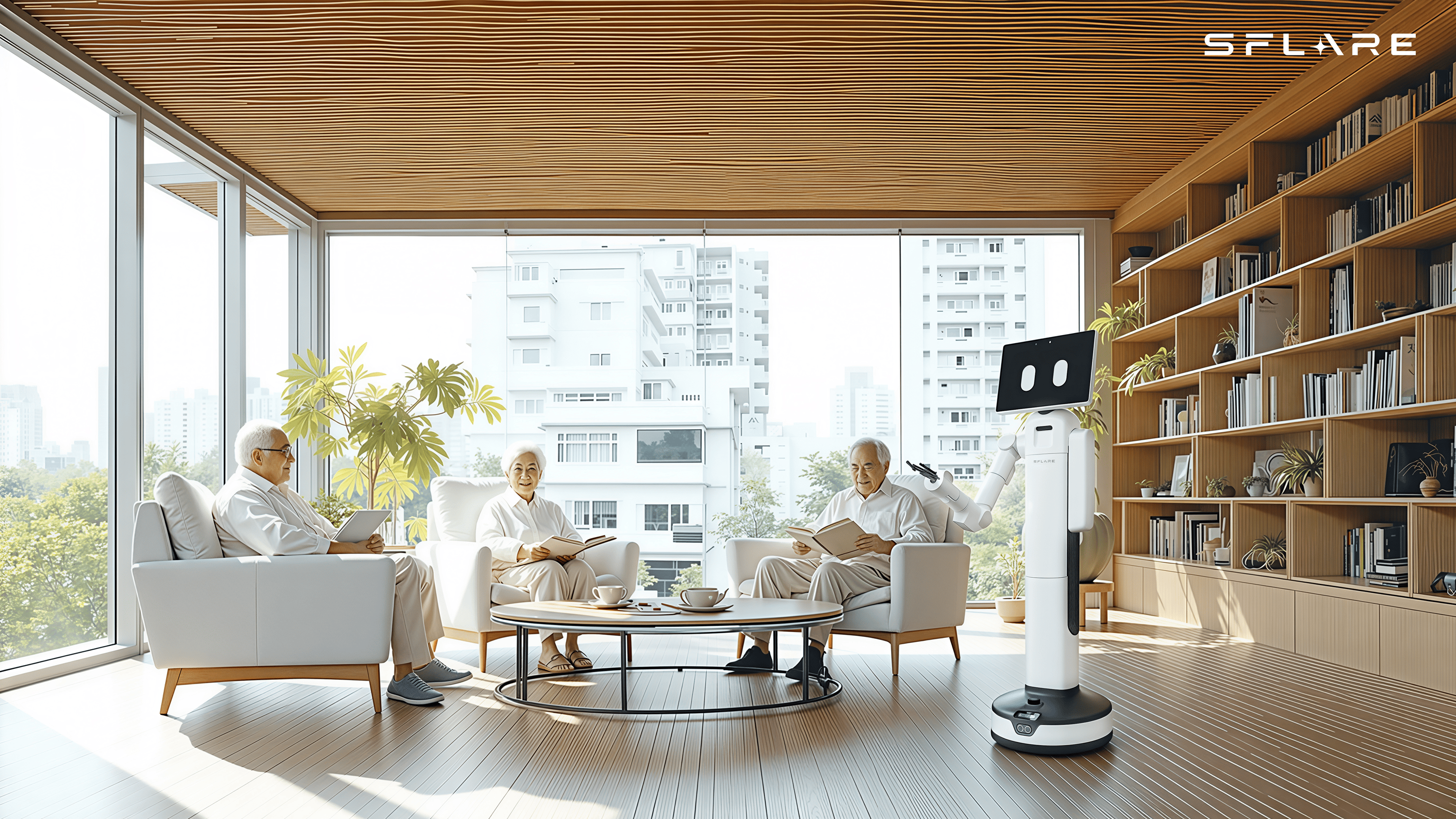 赋能公共服务“微时刻”：星炽H2多场景健康管理机器人正式发布(图1)